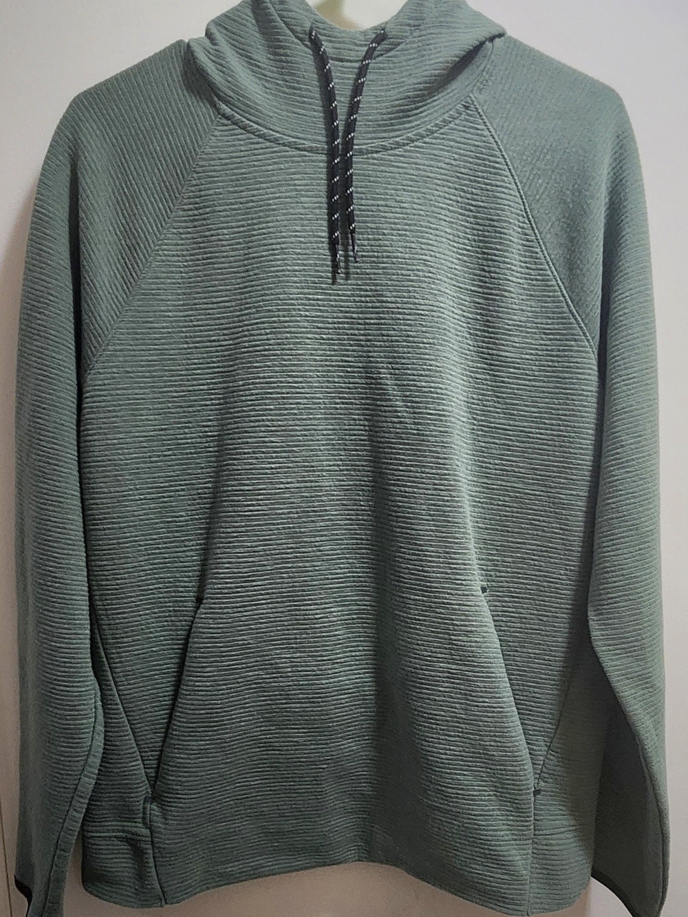 Old Navy Active Ribbed Hoodie M Sage